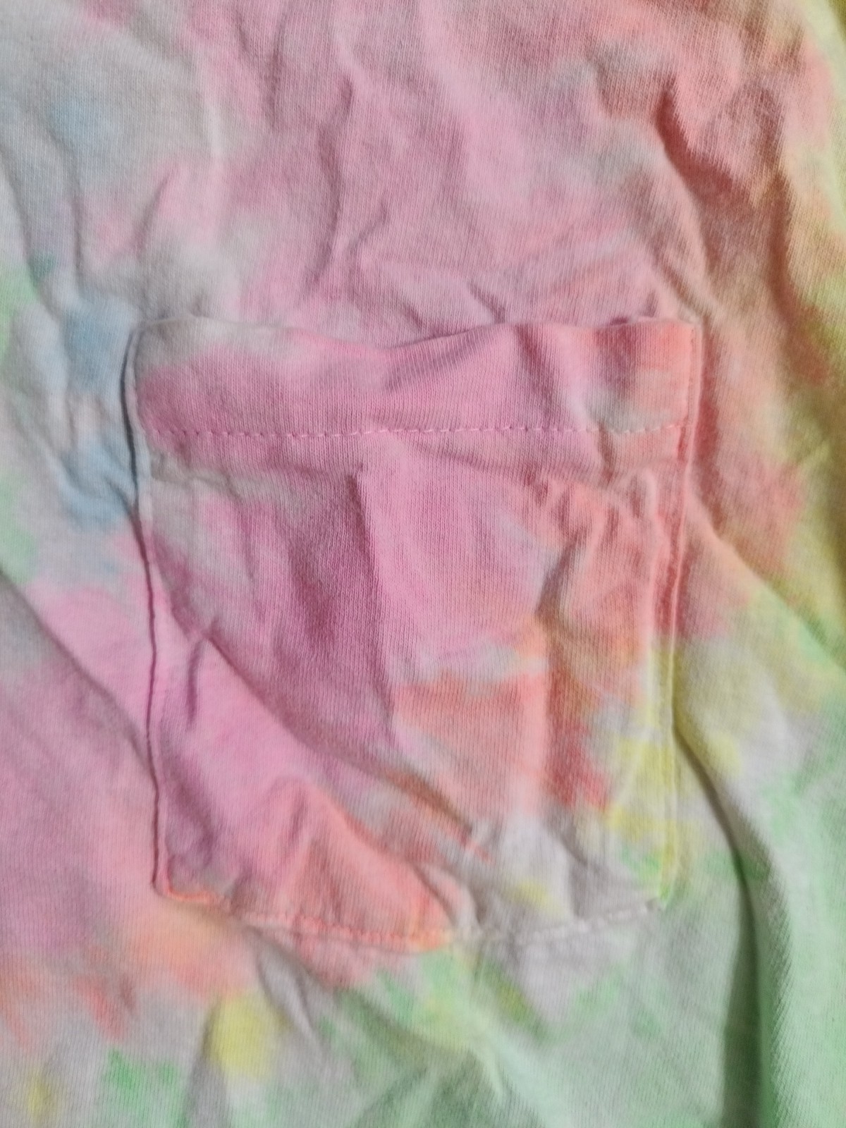 Vtg Clothing For Cool People Made In USA Osfa Tank Tie-dye 20 Long Single Stitch gallery