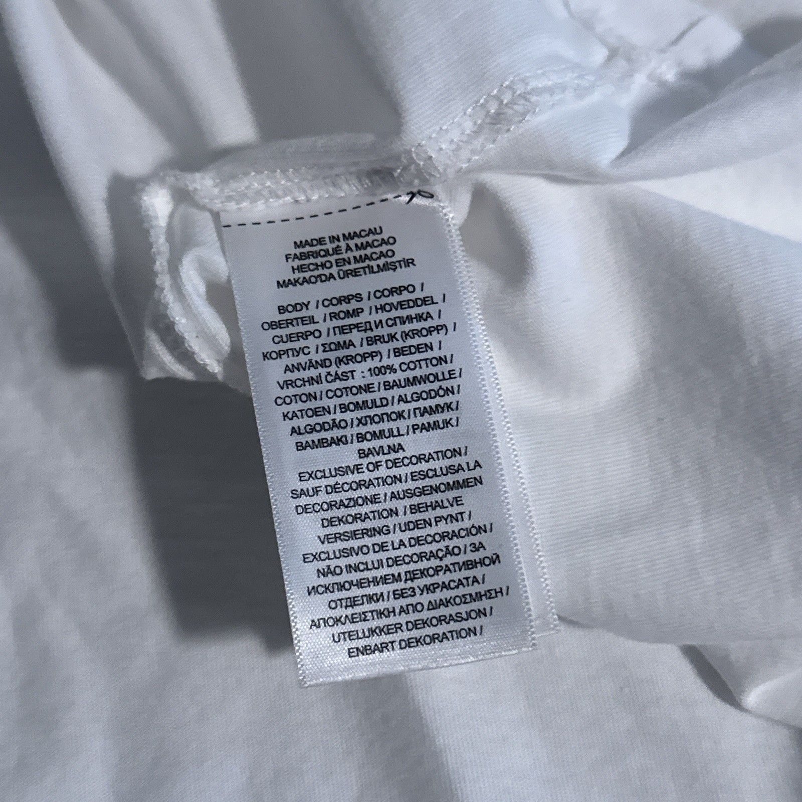 Polo Ralph Lauren White Short Sleeve Logo Jersey Tee Shirt Men's 5XLT 5XL TALL gallery