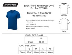 Sport-Tek ® Posi-UV ® Pro Tee – ST420