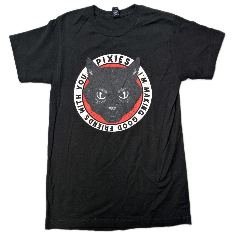 Pixies "I'm Making Good Friends With You" Concert Shirt 2019 Size M gallery