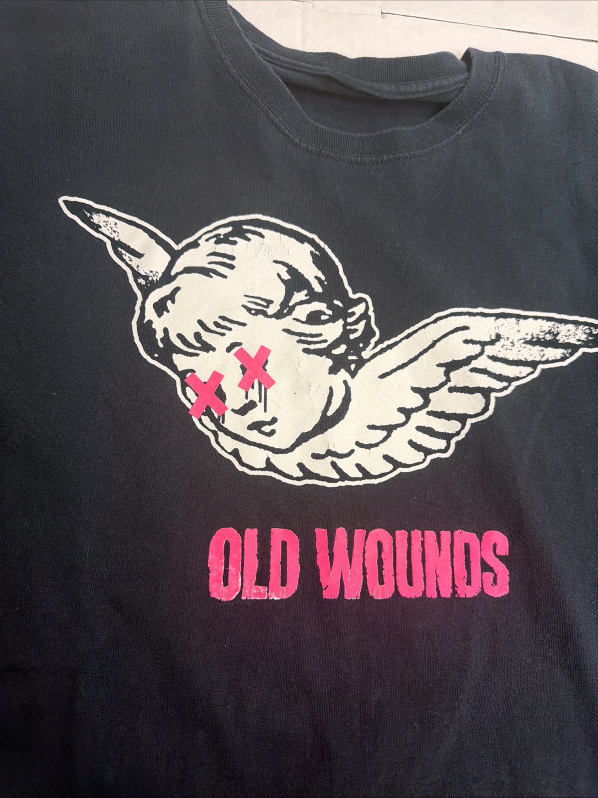 Old Wounds Short Sleeve T Shirt Size XL Band Merch Tee Hardcore Metal Core I gallery