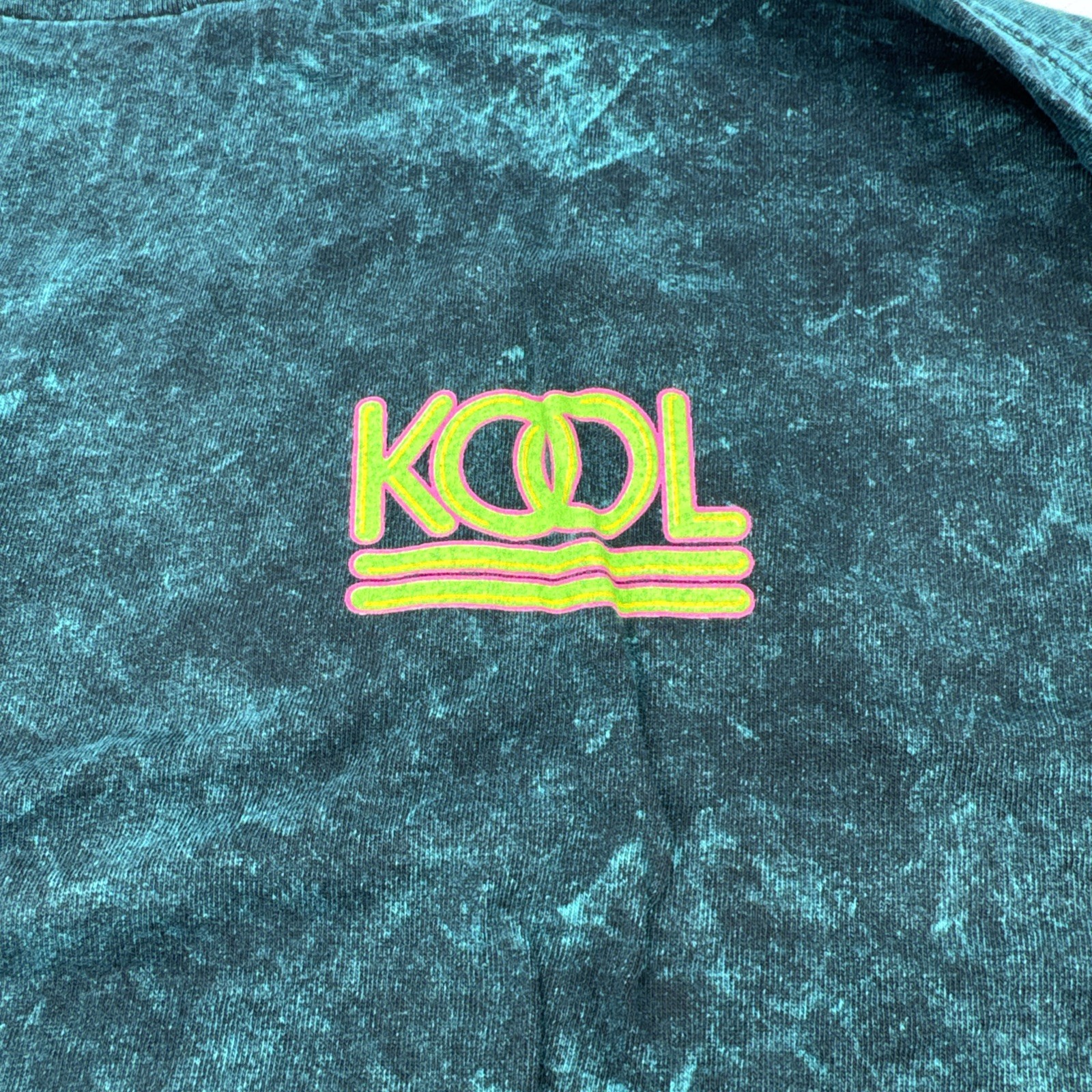 Vintage Kool T-Shirt Mens Size XL Cigarettes Tie Dye Single Stitch USA 90s Green gallery