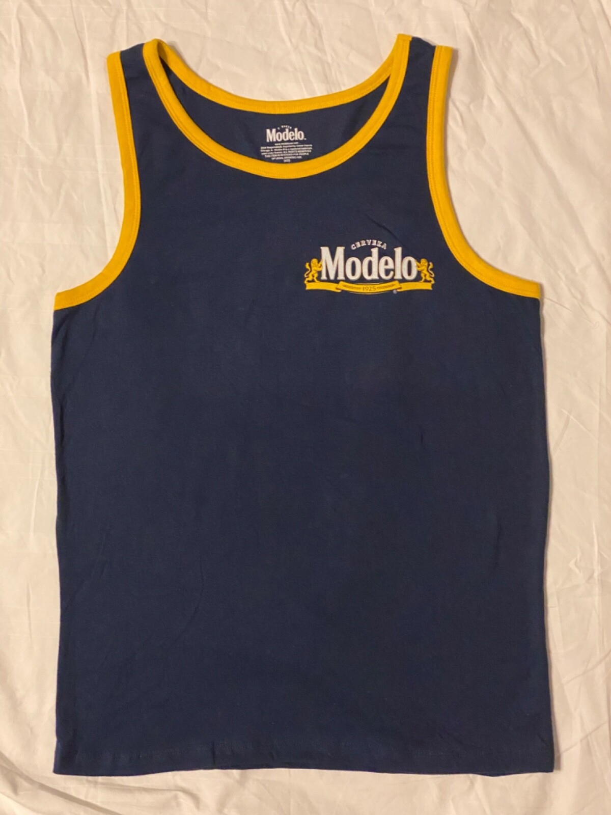 MODELO beer Beach CERVEZA Mexico lion MEN'S New SLEEVELESS Tank Top T-SHIRT WOW! gallery