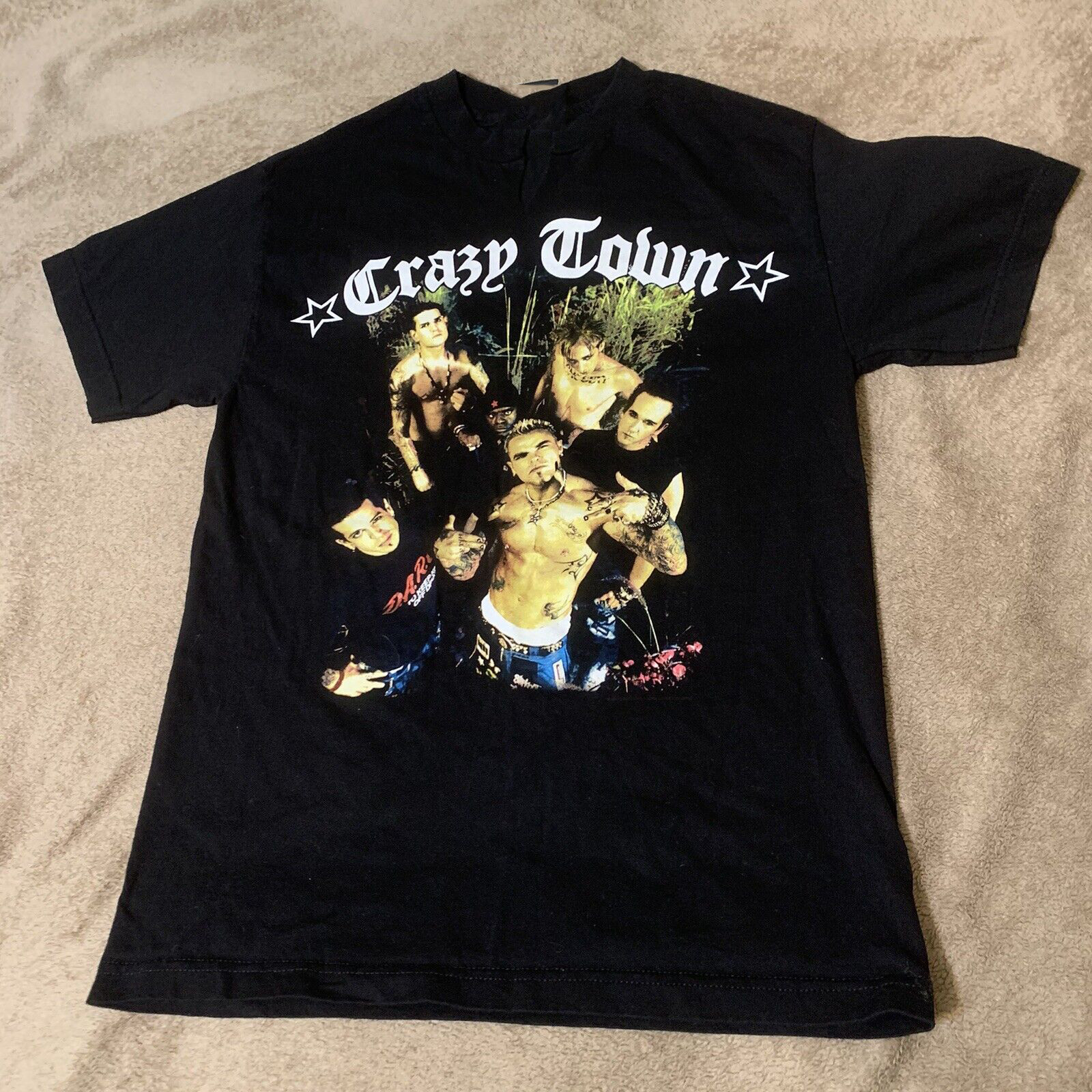 vintage crazy town T-shirt Cotton Unisex Tee All Size S-4Xl