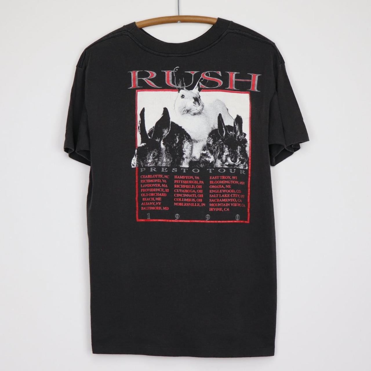 Rush Vintage 90s Bootleg Presto Tour Rock Band Shirt gallery