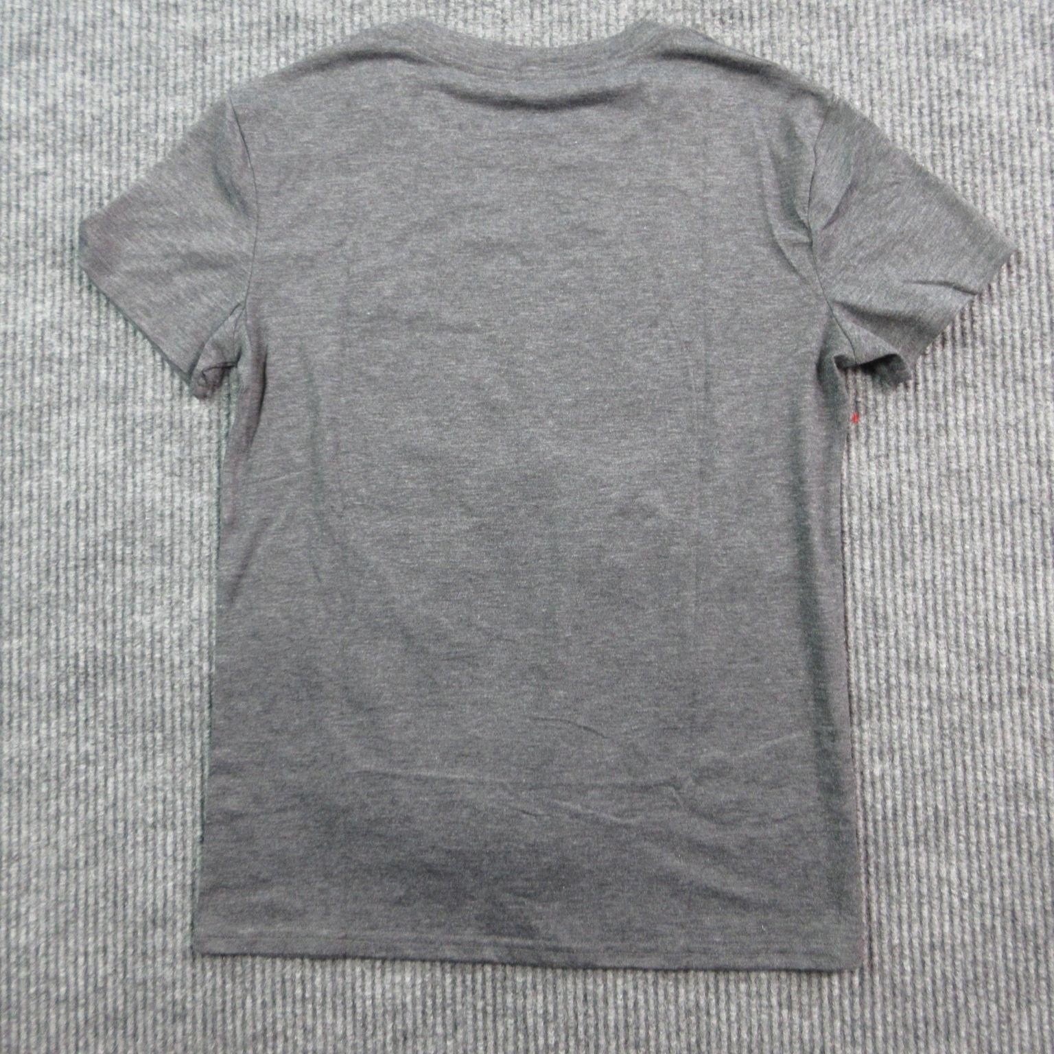 American Flag Shirt Mens Small Dark Gray Sunflower Patriotic Graphic Tee NWOT gallery