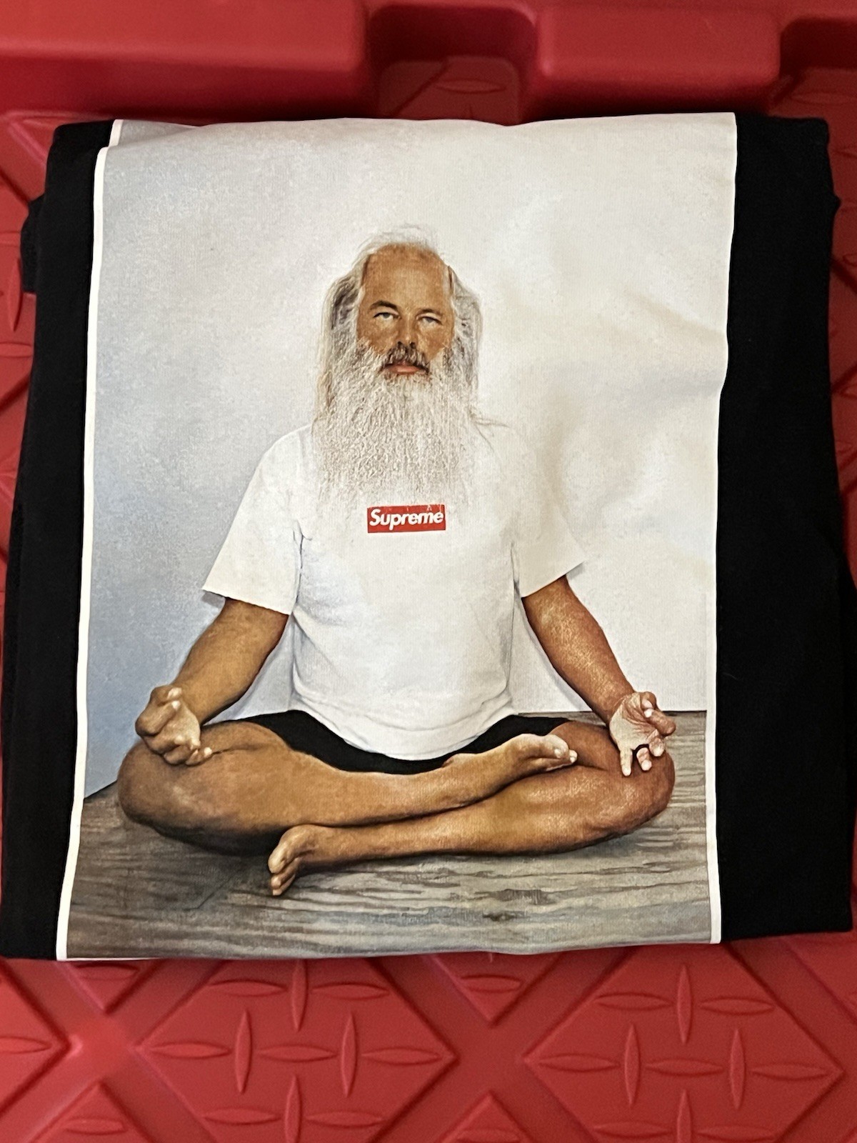 Supreme Rick Rubin Photo Tee Black XL Brand gallery