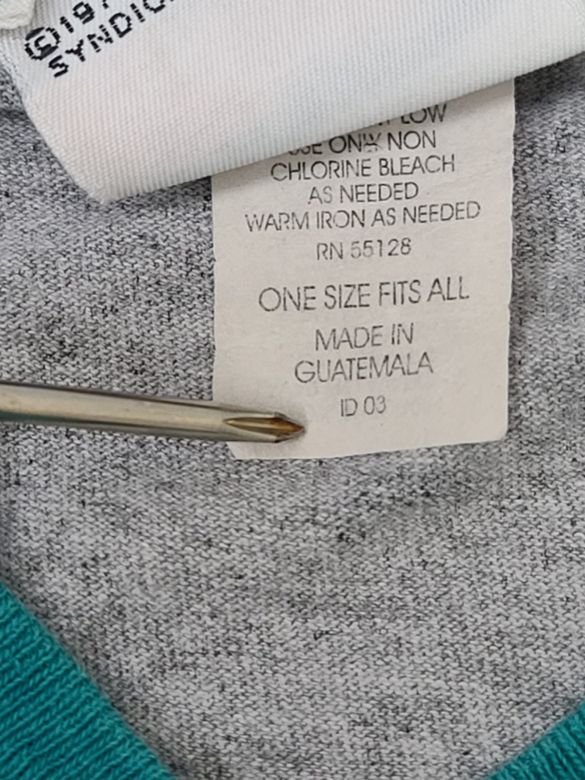 Vintage Team Garfield Football Shirt OSFA Oversized 2XL Sleep Shirt Nightgown gallery
