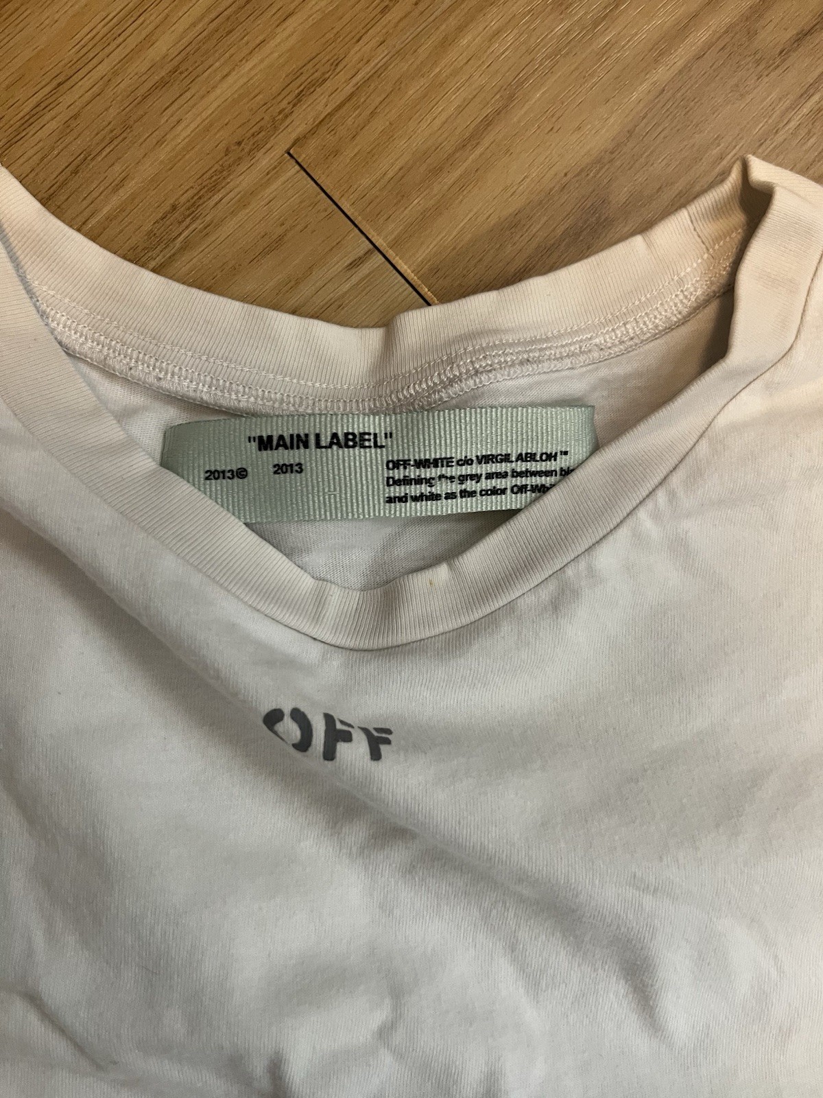 Off-White White Graphic T-Shirt Mens Reprint Streetwear Tee S-5XL gallery