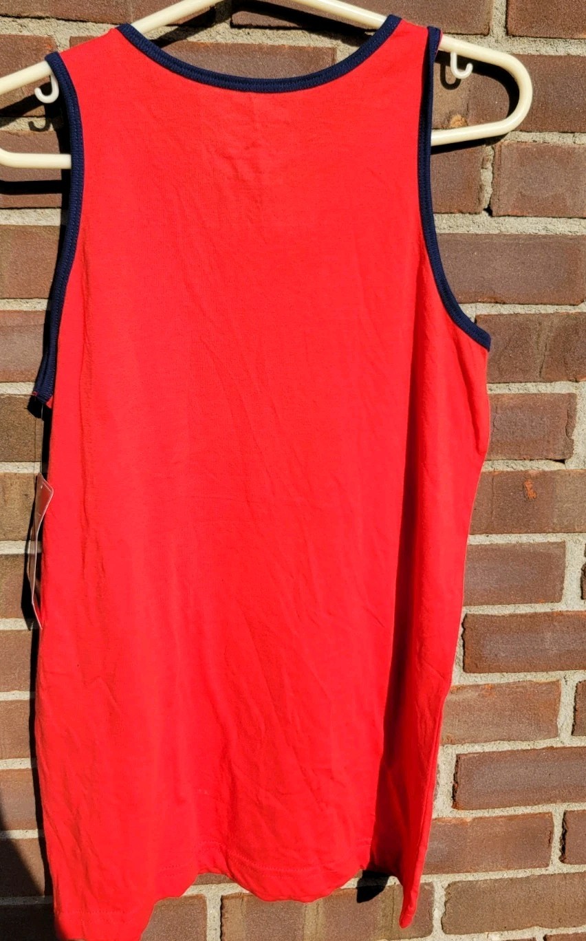 NWT Budweiser King of Beer Men's Tank Top in Red Small 34/36 New gallery