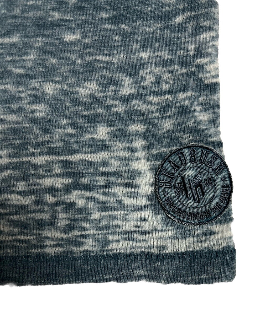 NICE!! Headrush Men’s Size 2XL Distressed Blue S/S T-Shirt MMA Y2K P-6 gallery