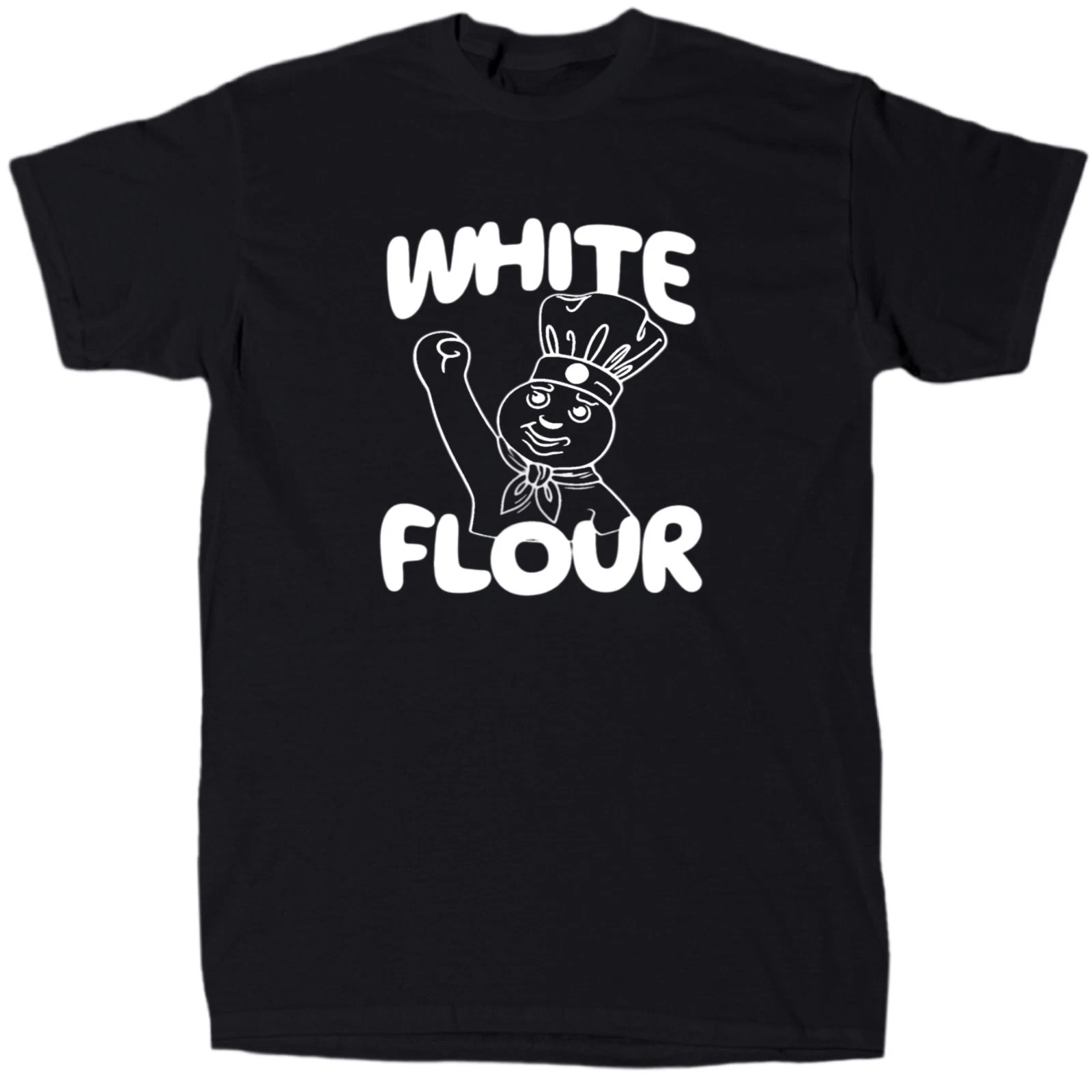 White Flour Men’s Funny Offensive T-Shirt - Cotton - Gift gallery