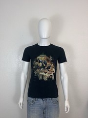 Fright Rags Horror Dinner Party Graphic Tee – Small – DSGBURN Art – Black