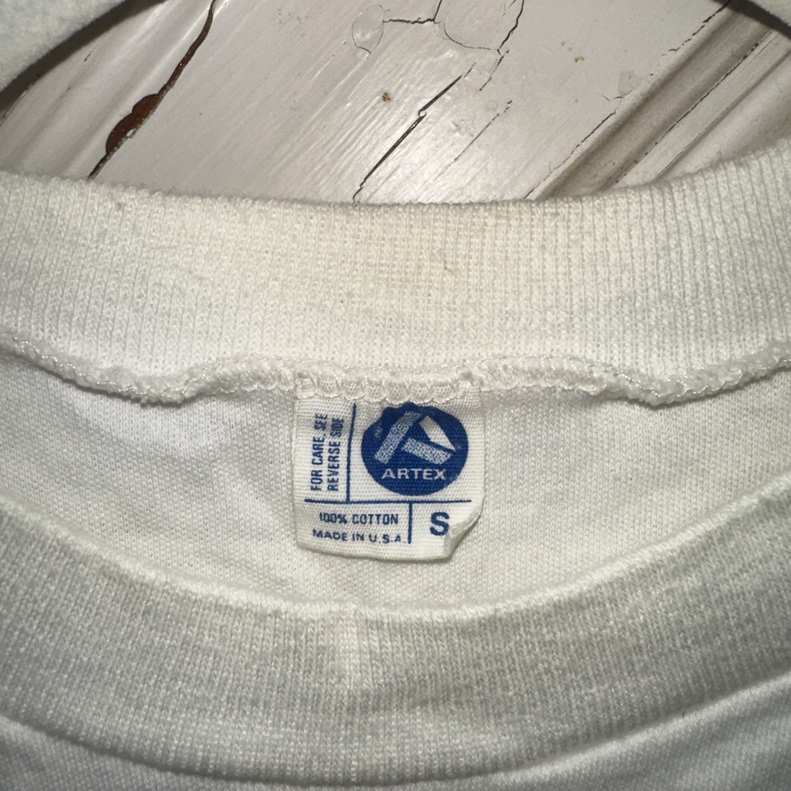 Vintage 70s 80s Artex Snoopy Queens College Raglan T-shirt Cheers Size Small gallery