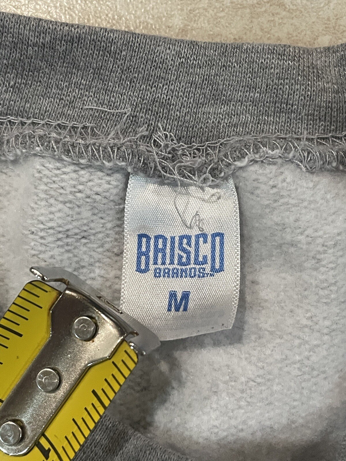Brisco Brands PACMAN Original Player Sweater Gray Size Medium VGC Arcade Games gallery