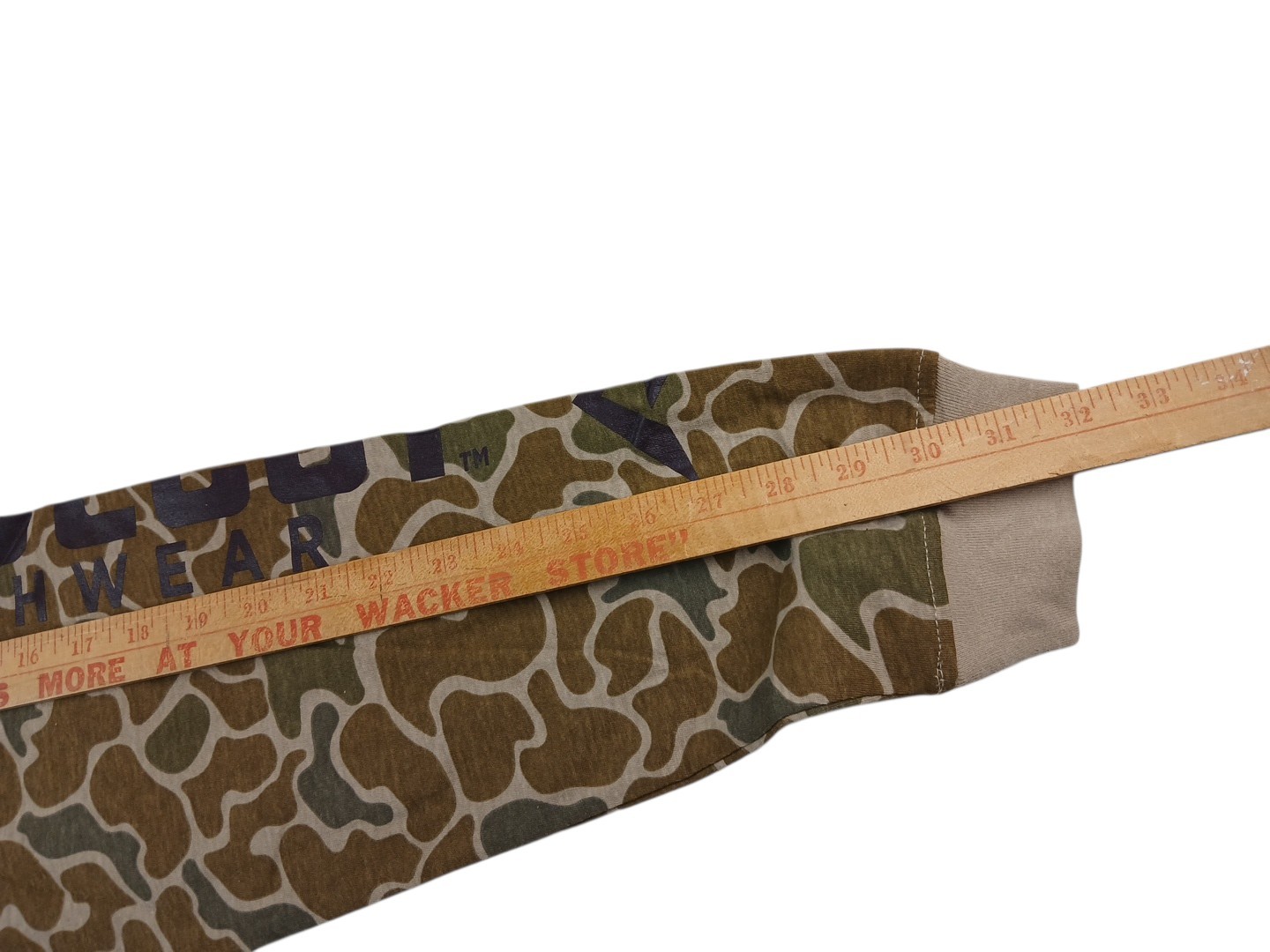 Ridgecut Men's Camo Logo Long-Sleeve T-Shirt Olive NWT Size XLT Outdoor Hunting gallery