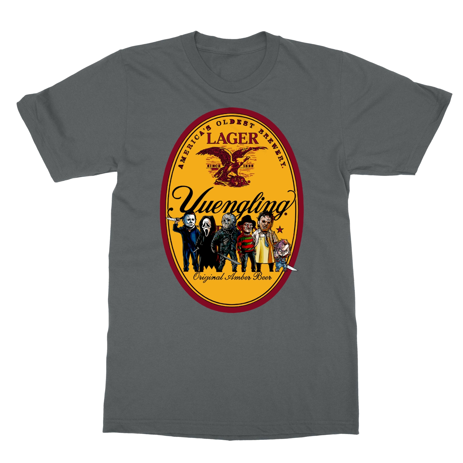 Yuengling Lager Killer Squad Parody Beer Halloween Men’s T-Shirt
