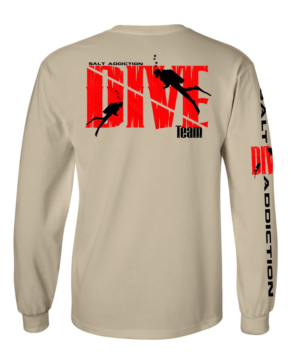 Salt Addiction diving T Shirt dive flag Cotton long sleeve men's apparel gallery
