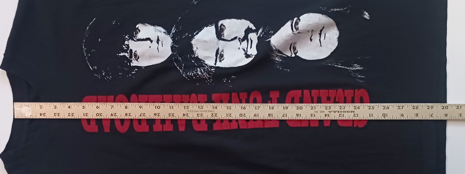 Grand Funk Faces The American Band Vintage Single Stich No Tag - see measurement gallery