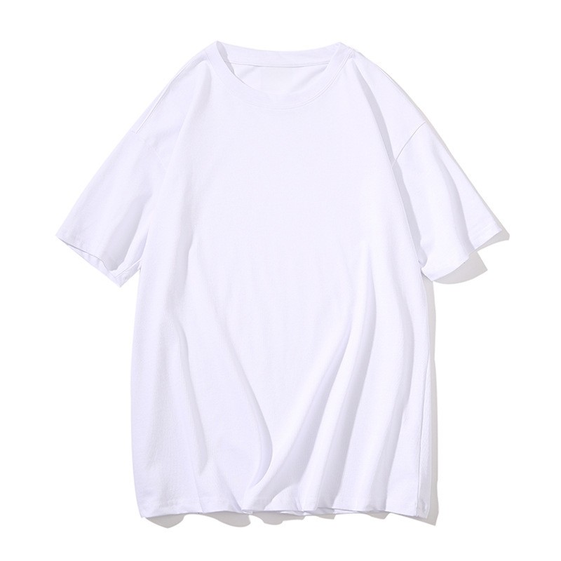 New Universal Men's Polyester Fiber Plain Crew Neck Short Sleeves T-Shirt M-3XL gallery