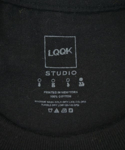 LQQK STUDIO T-shirts/Cut & Sewns Black XL 2200664630270 gallery