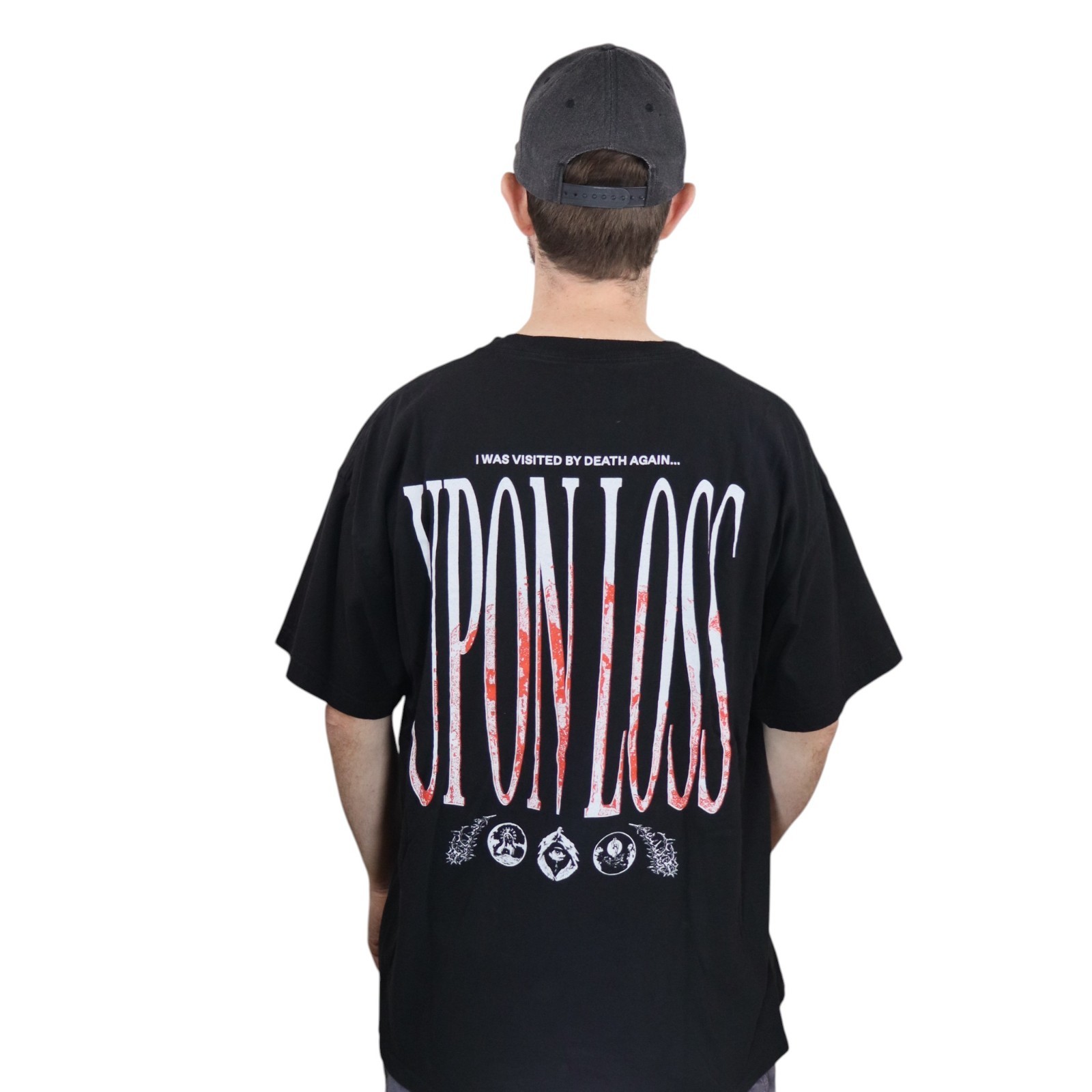 Knocked Loose Upon Loss T Shirt Mens 2XL Black Metalcore A King To None Band Tee gallery