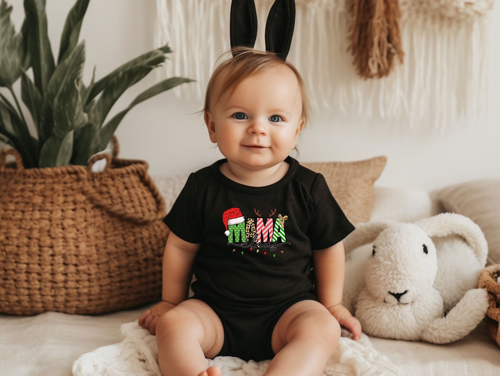 Mama Claus Shirt, Christmas Gift For Mom, New Year Family Tshirt, Christmas Tee gallery