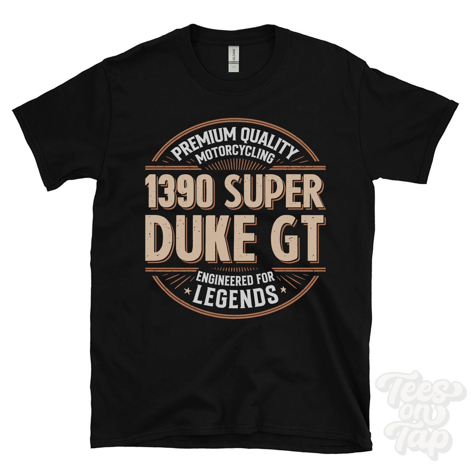 1390 SUPER DUKE GT T-SHIRT - PREMIUM QUALITY MOTORCYCLING ENGINEERED FOR LEGENDS gallery