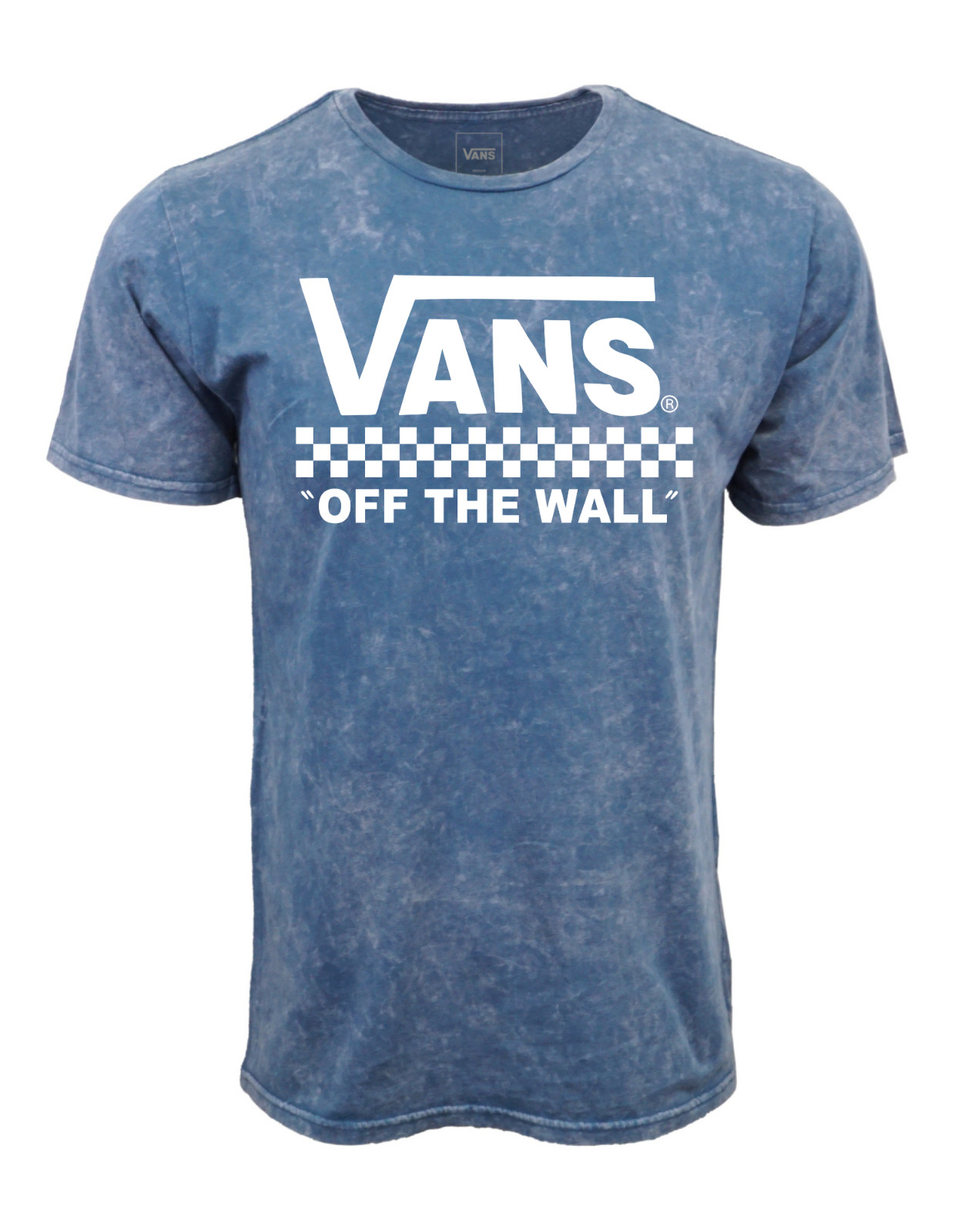 VANS MENS BMX MINERAL WASH BLUE T SHIRT gallery
