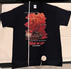 Friday The 13th The Final Chapter Large T Shirt- See Photos. Jason Voorhees