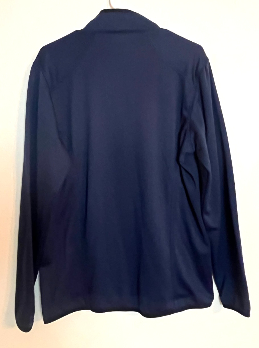 United States Army ROTC WVU WV Long sleeve Quarter Zip embroidered shirt size M gallery