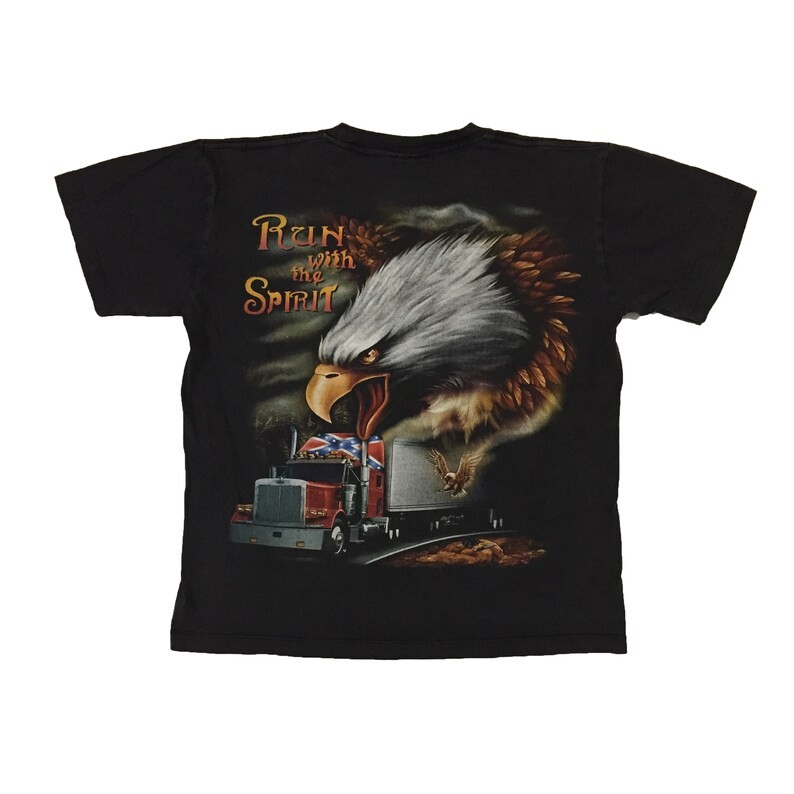 Vintage Run With The Spirit Comfort Tee Shirt Runner