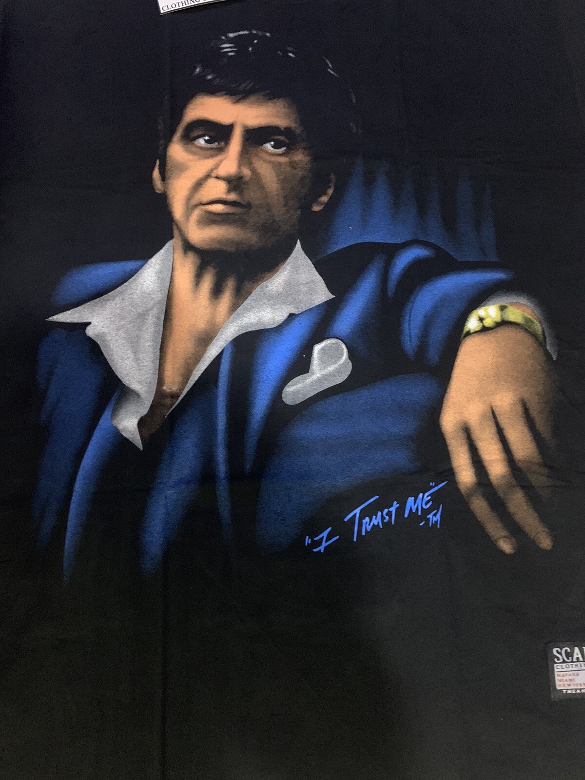 Vintage Y2K Scarface Clothing Co. Licensed Tony Montana Big & Tall 2X, 3X-5X NWT gallery