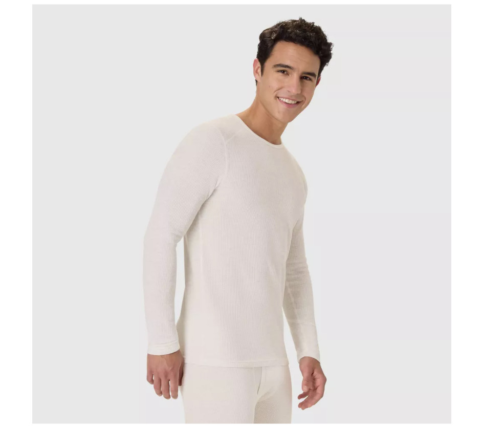 Hanes Men's Waffle Knit Thermal Shirt Long Sleeve gallery