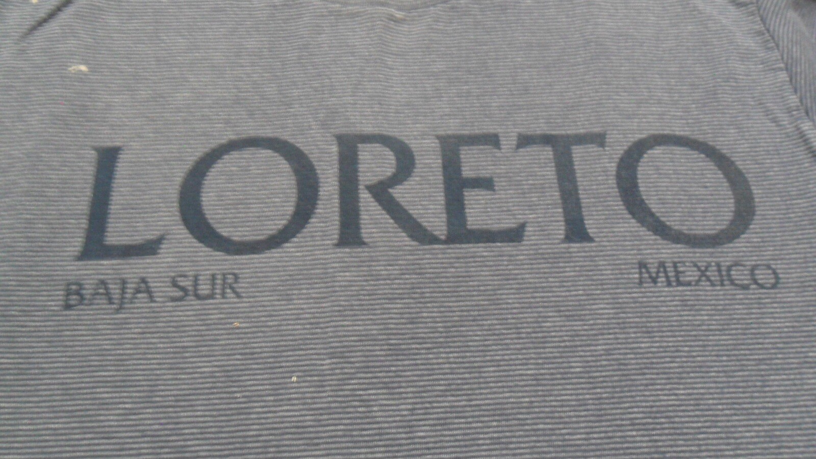 Large Vintage Loreto Mexico damaged Single Stitch TeeJays Brand Shirt gallery