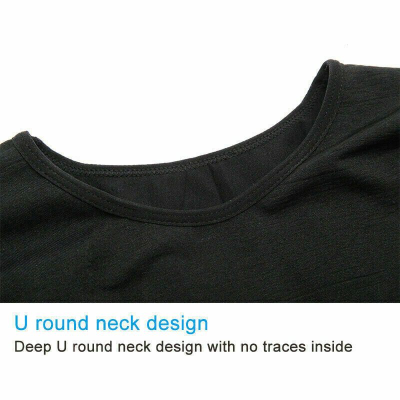 SecondSkin Men's Compression T-Shirts Body Shaper Slimming Cooling Fitness Tops gallery