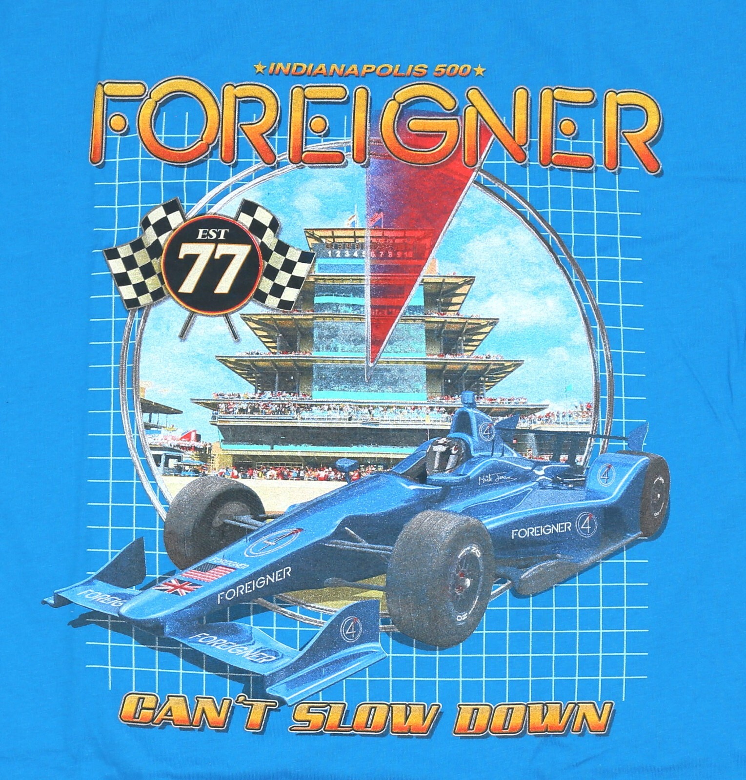 The Thread Shop T Shirt S Indianapolis 500 Picture Foreigner Carb Day 2019 gallery