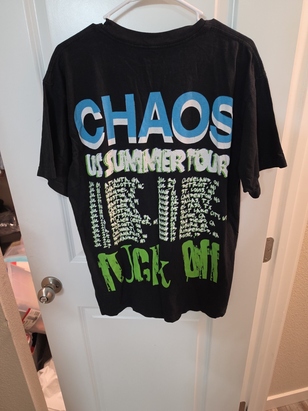 Playboi Carti Canceled Chaos Summer Tour Shirt Size L Large Rare gallery