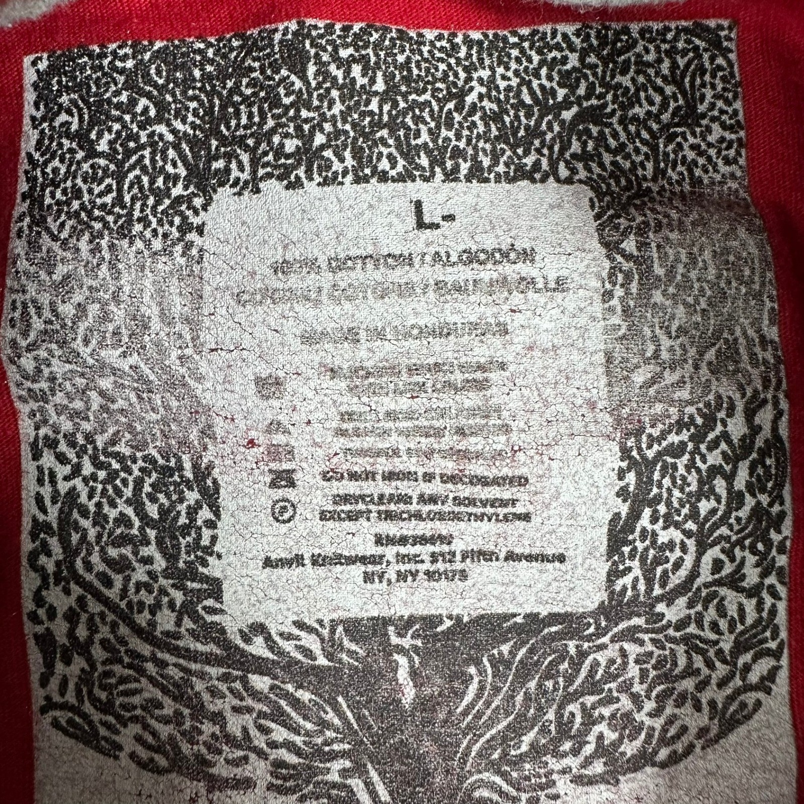 Addicted San Francisco Mens T-Shirt Large Adidas Parody Red Graphic Tee gallery
