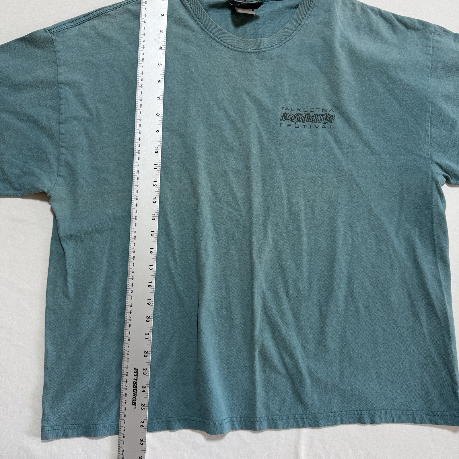 Talkeetna Moose Dropping Festival Vintage Tee Hanes Beefy-T 2XL Alaska gallery
