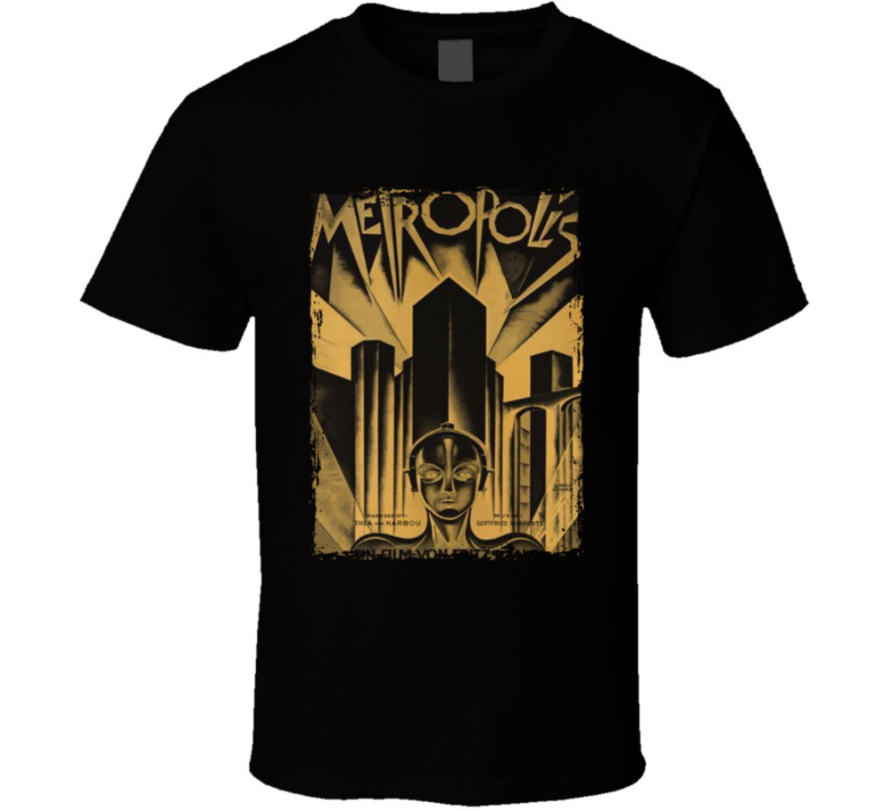 Metropolis 20s Sci Fi German Movie T Shirt gallery
