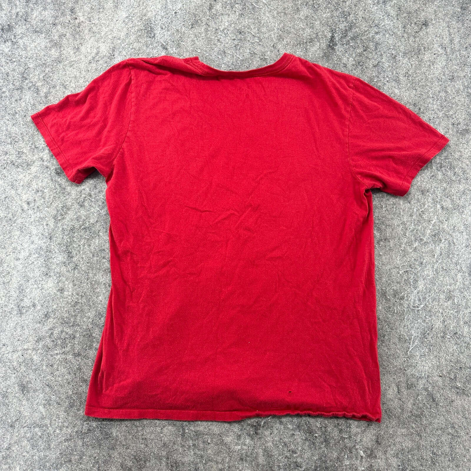 Nike Shirt Mens Large Red Black Swoosh Logo Graphic Spellout Print gallery