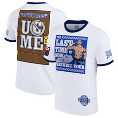 WWE Authentic John Cena Farewell Tour Lexington Kentucky Wildcats Ringer Shirt