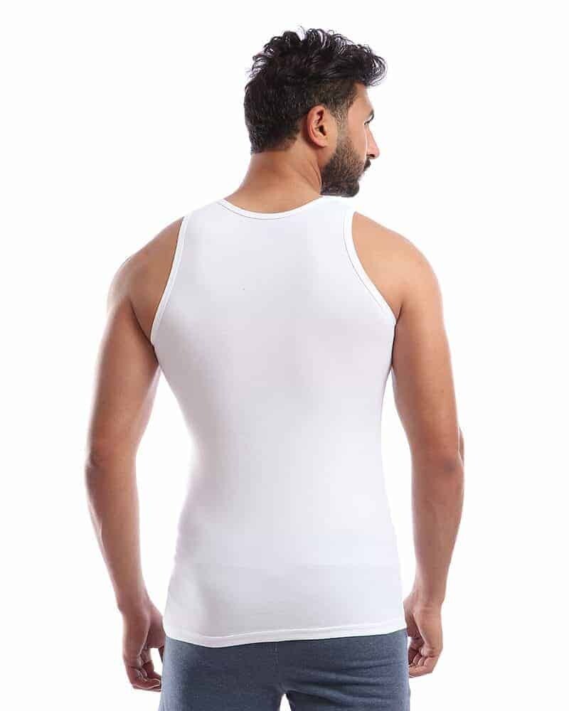 ,Men's Tank top Syrian-made white cotton men's scarf, soft and elastic .XXL XL gallery
