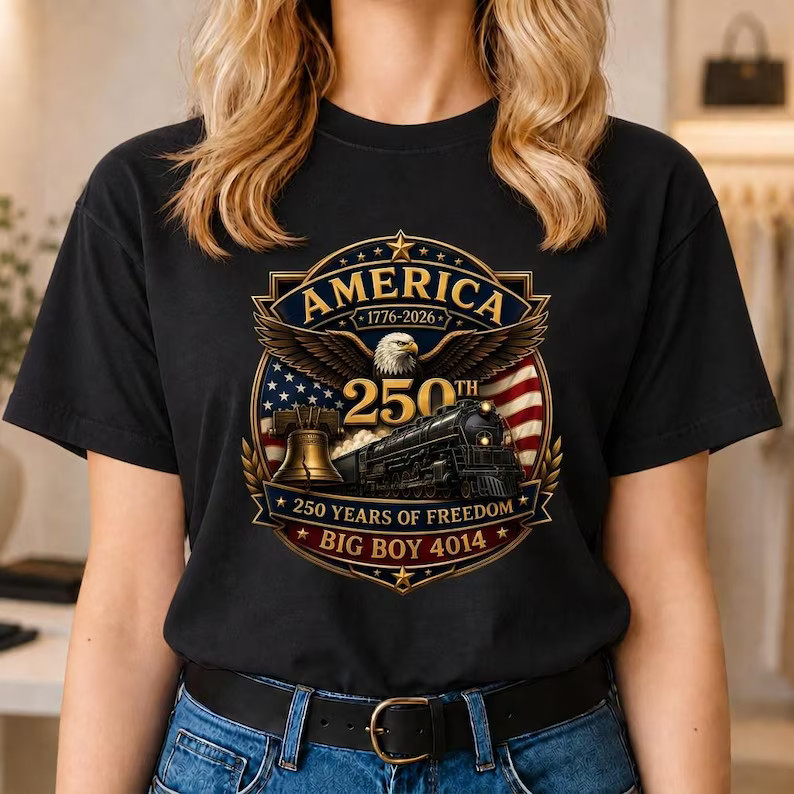 American Railroad Shirt Big Boy 4014 Train Heritage Celebration gallery