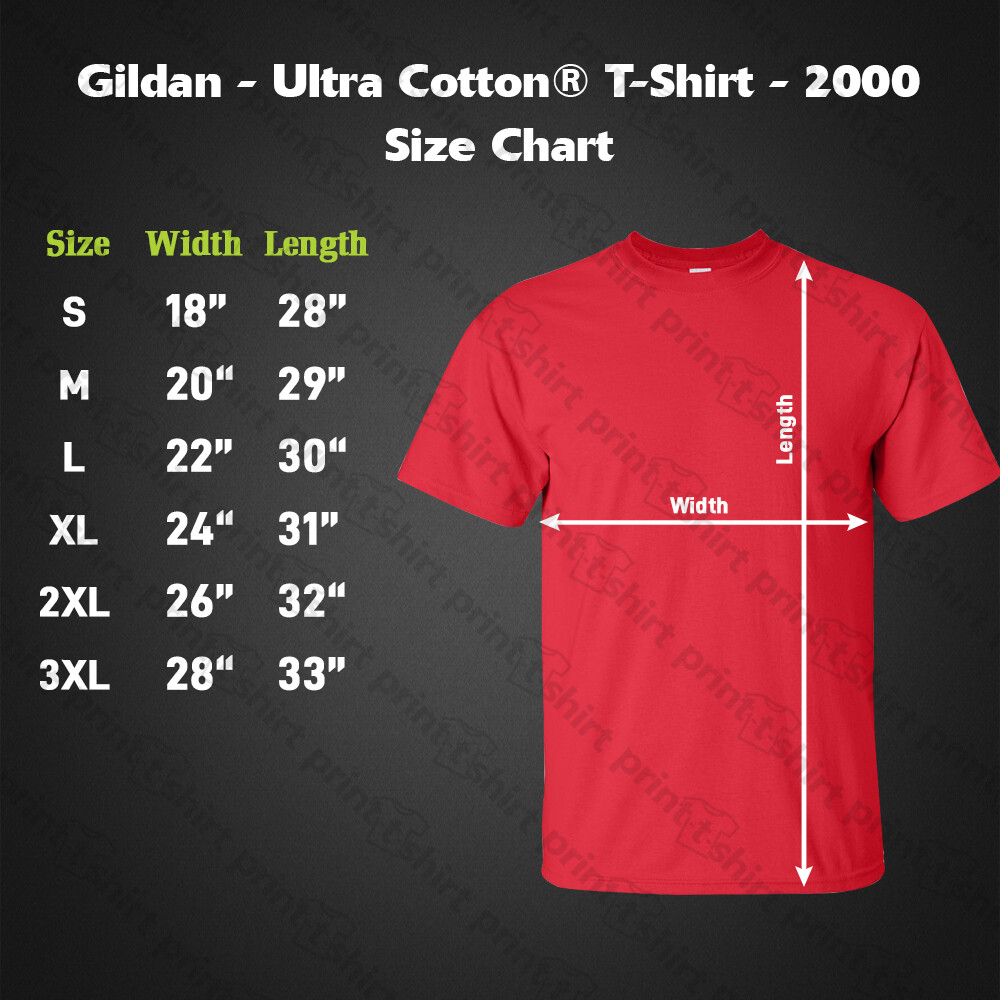 Gildan Men Ultra Cotton & Blends T-Shirt Classic fit Up To 5XL 2000 gallery