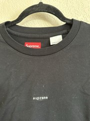 Supreme Typewriter S/S Top Size Medium black SS22 Supreme New York 2022 New DS