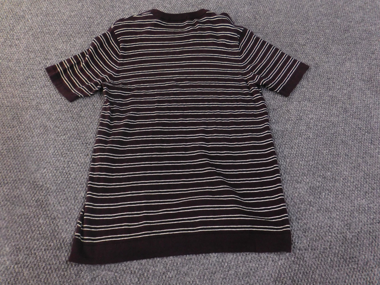 scotch soda shirt mens medium striped pullover stretch designer city cashmere gallery