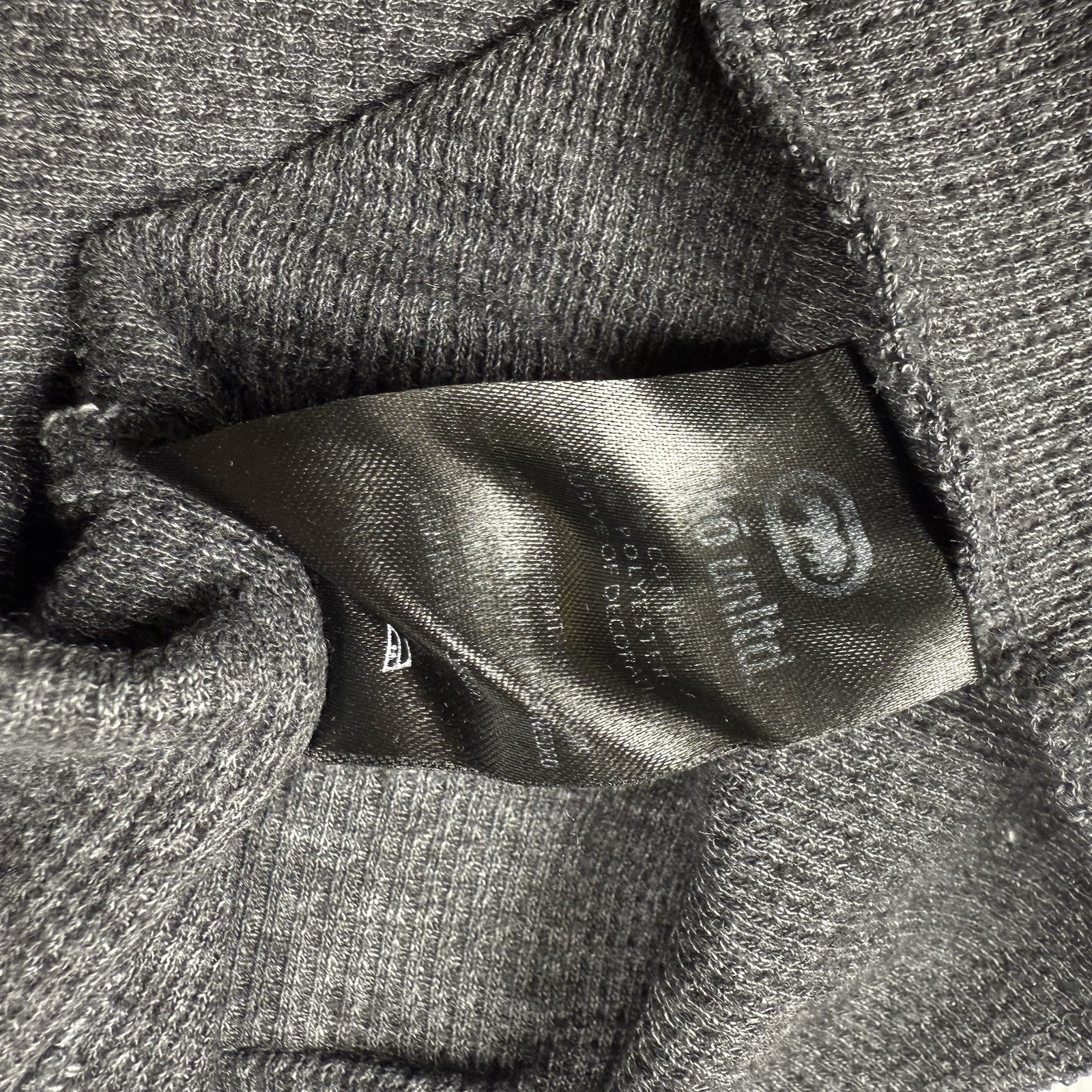 Vtg Ecko Unltd Mens Thermal Waffle Knit Long Sleeve Shirt M Gray Punk Skater Y2K gallery