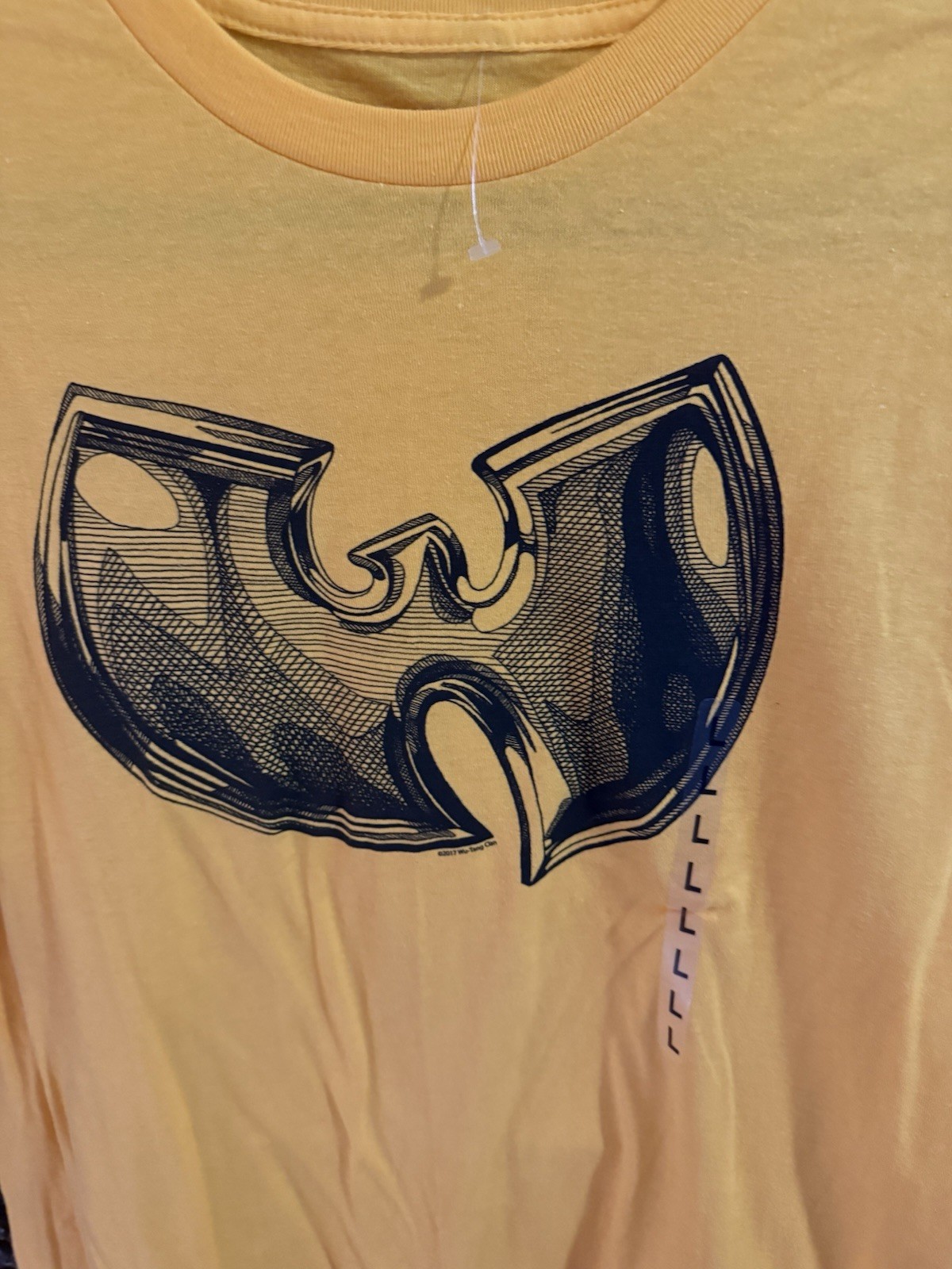 Brand new without tags Yellow Wu-Tang Clan Logo graphic tee #raptee #hiphop gallery